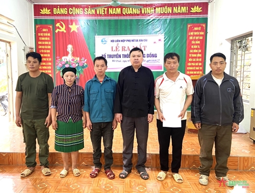 Huyện Mèo Vạc (Hà Giang) thành lập Tổ truyền thông cộng đồng triển khai Chương trình mục tiêu quốc gia thuộc Dự án 8